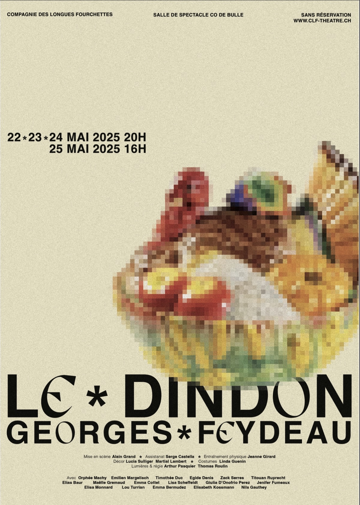 Affiche Le Dindon